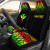 Hawaii Custom Personalised Car Seat Covers - Kanaka Maoli Polynesian Tattoo Fog Reggae