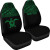 Hawaii Custom Personalised Car Seat Covers - Polynesian Turtle Green Horizontal