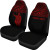 Hawaii Custom Personalised Car Seat Covers - Kamehameha King Polynesian Red Horizontal