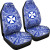 Wallis and Futuna Car Seat Cover - Wallis and Futuna Coat Of Arms Polynesian Flag Color