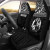 Tonga Custom Personalised Car Seat Covers - Tonga Coat of Arms Polynesian Tattoo Black