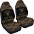 Niue Polynesian Custom Personalised Peisonalised Car Seat Covers - Pride Gold Version