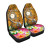 Kosrae Custom Personalised Car Seat Covers - Turtle Plumeria (Gold)