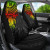 Polynesian Car Seat Covers - Polynesian Reggae Turtle Hibiscus