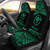 Hawaii Polynesian Car Seat Covers - Pride Green Version