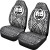 Guam Car Seat Cover - Guam Coat Of Arms Black