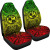 Tonga Car Seat Cover - Tonga Coat Of Arms Polynesian Reggae Style