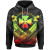 Wallis And Futuna Custom Personalised Polynesian Hoodie - Wallis And Futuna Seal Camisole Hibiscus Style (Reggae)