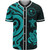 Chuuk Baseball Shirt - Turquoise Tentacle Turtle Chuuk Baseball Shirt - Turquoise Tentacle Turtle
