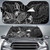 Tokelau Auto Sun Shades Turtle Hibiscus Black