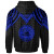 American Samoa Hoodie - Polynesian Armor Style Blue