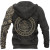 Palau Hoodie - Palau Flag Polynesian Tattoo Style