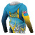 Tuvalu Coat Of rms Hoodie - Polynesian Pattern