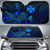 Wallis And Futuna Auto Sun Shades Turtle Hibiscus Blue