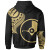 Yap State Custom Personalised Hoodie - Yap State Tatau Gold Patterns