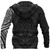 Polynesian Hoodie - Polynesian Flowers Tattoo Style
