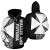 Wallis and Futuna Polynesian Hoodie - Black Line