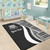 Tuvalu Custom Personalised Area Rug - White Polynesian Tentacle Tribal Pattern Polynesian 5 Tuvalu Custom Personalised Area Rug - White Polynesian Tentacle Tribal Pattern Polynesian 5
