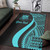 Tuvalu Custom Personalised Area Rug - Turquoise Polynesian Tentacle Tribal Pattern Polynesian 3 Tuvalu Custom Personalised Area Rug - Turquoise Polynesian Tentacle Tribal Pattern Polynesian 3