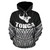 Tonga Polynesian Hoodie Black Pride Map nd Seal