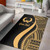 Pohnpei Custom Personalised Area Rug - Gold Polynesian Tentacle Tribal Pattern Polynesian 1 Pohnpei Custom Personalised Area Rug - Gold Polynesian Tentacle Tribal Pattern Polynesian 1