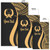 Pohnpei Custom Personalised Area Rug - Gold Polynesian Tentacle Tribal Pattern Polynesian 7 Pohnpei Custom Personalised Area Rug - Gold Polynesian Tentacle Tribal Pattern Polynesian 7
