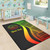 Palau Custom Personalised Area Rug - Reggae Polynesian Tentacle Tribal Pattern Polynesian 5