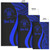 Niue Custom Personalised Area Rug - Blue Polynesian Tentacle Tribal Pattern Polynesian 7
