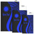 Nauru Custom Personalised Area Rug - Blue Polynesian Tentacle Tribal Pattern Polynesian 7