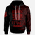 Tuvalu Hoodie - Legends Are Born In Red Color Tuvalu Hoodie - Legends Are Born In Red Color