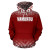 Vanuatu All Over Hoodie - Fog Red