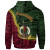 Vanuatu Hoodie - Hunter Island Seal Of Vanuatu Polynesian Patterns