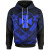 Wallis And Futuna Custom Personalised Polynesian Hoodie - Wallis And Futuna Seal Camisole Hibiscus Style (Blue)