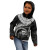Tuvalu Polynesian Personalised Hoodie - Tuvalu Waves (White)