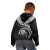 Tuvalu Polynesian Personalised Hoodie - Tuvalu Waves (White)
