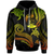 Vanuatu Hoodie - Polynesian Turtle With Pattern Reggae