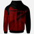 Yap Custom Personalised Hoodie - Red Color Symmetry Style