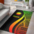 Nauru Area Rug - Reggae Polynesian Tentacle Tribal Pattern Polynesian 1