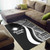 Marshall Islands Area Rug - White Polynesian Tentacle Tribal Pattern Polynesian 2