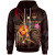 Guam Polynesian Personalised Hoodie - Legend of Guam (Red)