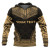 Kanaka Maoli Polynesian Chief Custom Personalised Hoodie - Gold Version