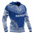 Samoa Polynesian Chief Hoodie - Blue Version