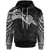 American Samoa Polynesian Hoodie - Gold Heart Shield