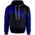 American Samoa Polynesian Hoodie - Gold Heart Shield