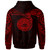 American Samoa Polynesian Hoodie - Gold Heart Shield
