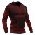 Pohnpei Polynesian Chief Hoodie - Red Version