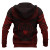 Pohnpei Polynesian Chief Hoodie - Red Version