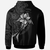 Northern Mariana Islands Hoodie - Fish With Plumeria Flowers Style