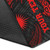 Marshall Islands Polynesian Custom Personalised Area Rug - Red Tribal Wave Polynesian 7
