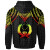 Pohnpei Custom Personalised Hoodie - Polynesian Armor Style Reagge